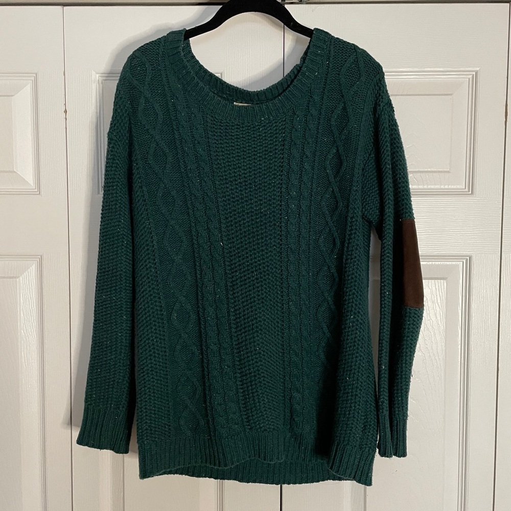 Green sweater